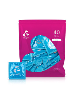 40 préservatifs Extra Fins - EasyGlide