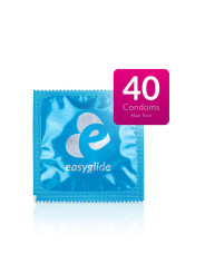 40 préservatifs Extra Fins - EasyGlide