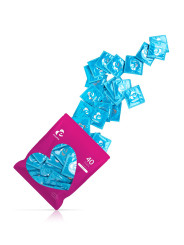 40 préservatifs Extra Fins - EasyGlide