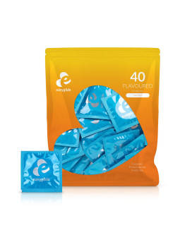 40 préservatifs parfumés - EasyGlide