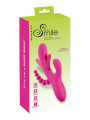 Triple vibro avec langue oscillante - Sweet Smile