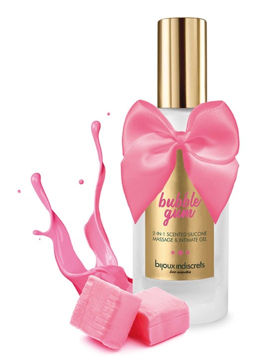 Lubrifiant et massage Bubble Gum
