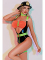 Déguisement de femme Pompier sexy 6 pièces - J Lingerie