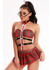 Tenue étudiante sexy 4 pièces - J Lingerie