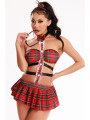 Tenue étudiante sexy 4 pièces - J Lingerie