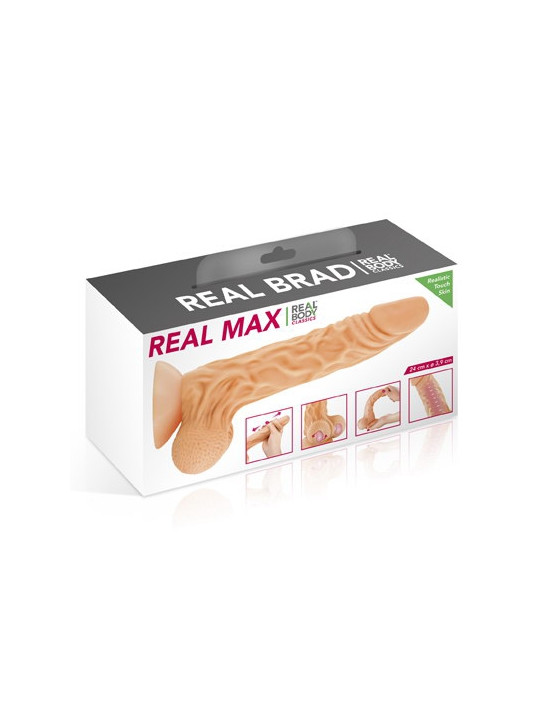 Gode ultra-réaliste 24 cm - Real max