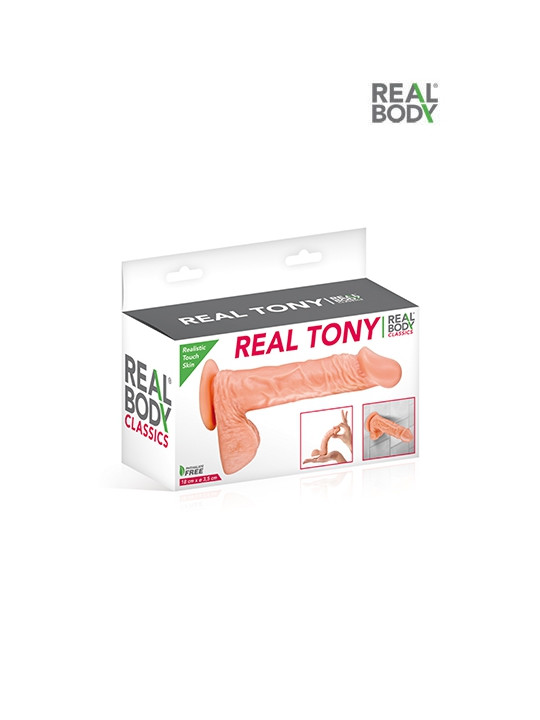 Gode réaliste 18 cm - Real Tony