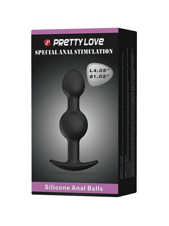 Silicone anal balls 10,3 cm