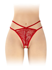 String ouvert Mylene - rouge