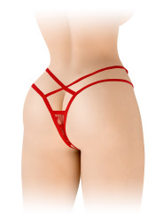 String ouvert Mylene - rouge