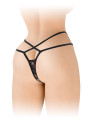 String ouvert Mylene - noir