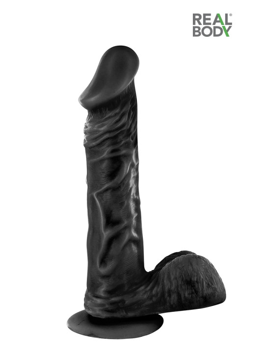 Gode réaliste 18 cm - Real Tony Noir