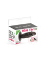 Plug anal réaliste noir 11 cm - Real Tim