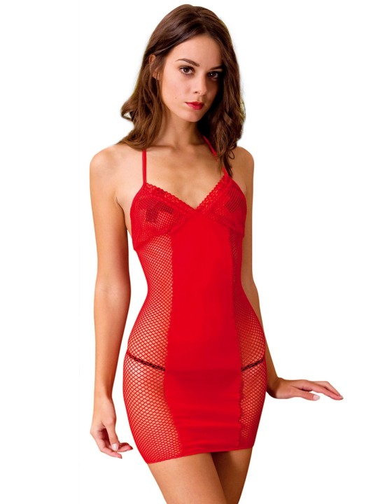 Robe rouge Dernier Tango - Anne d'Alès