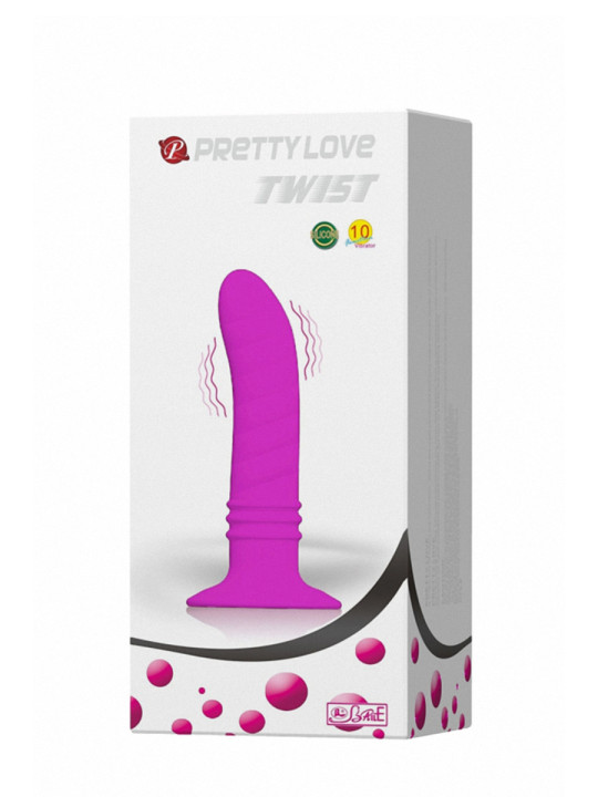 Plug anal vibrant Twist - Pretty Love