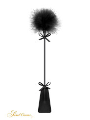 Tapette avec pompon noir - Sweet Caress