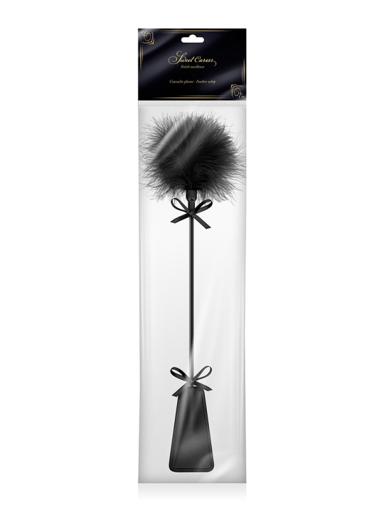 Tapette avec pompon noir - Sweet Caress