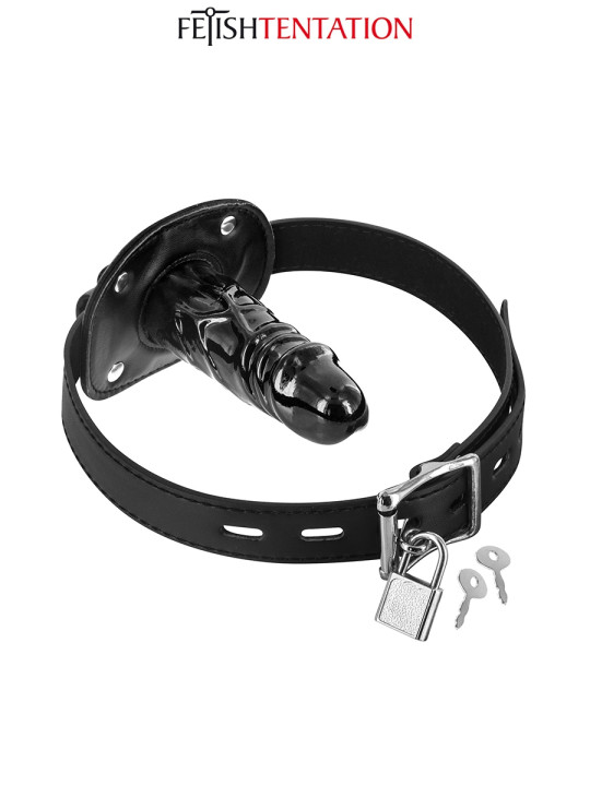 Bâillon avec gode interne - Fetish Tentation