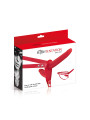 Double gode ceinture rouge - Fetish Tentation