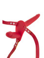 Double gode ceinture rouge - Fetish Tentation