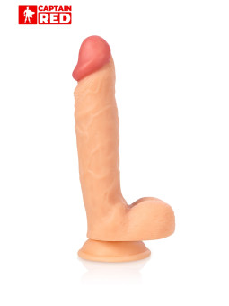 Gode réaliste The Intense 24 x 5 cm - Captain Red