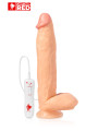 Vibro XXL The Power 31 x 6 cm - Captain Red