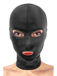 Cagoule BDSM 3 ouvertures - Fetish Tentation