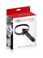 Bâillon double gode black - Fetish Tentation
