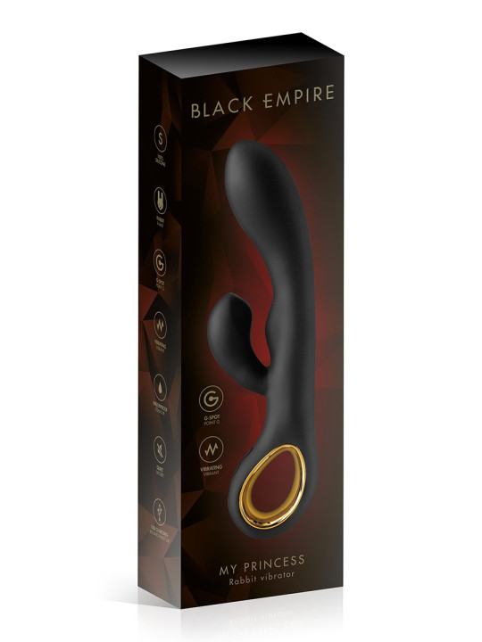 Vibromasseur rabbit My Princess - Black Empire