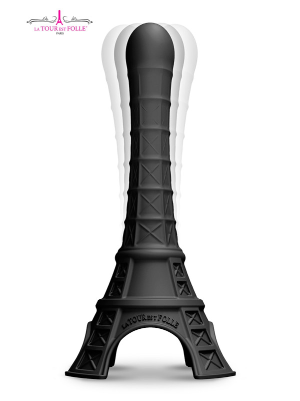 Vibromasseur La Tour Est Folle - noir