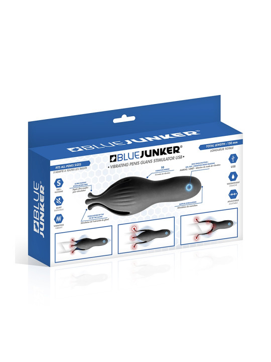 Stimulateur de gland premium USB - Blue Junker