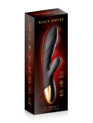 Vibromasseur chauffant My Queen 2 - Black Empire