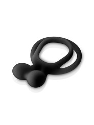 Double Cockring noir Glamy