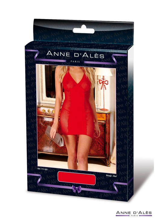 Robe rouge Dernier Tango - Anne d'Alès