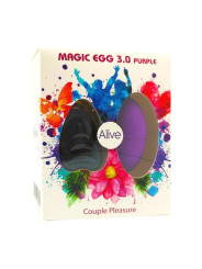 Oeuf vibrant télécommandé Magic egg 3 - violet