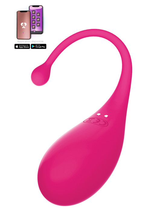 Oeuf vibrant connecté Palpitation rose - Adrien Lastic