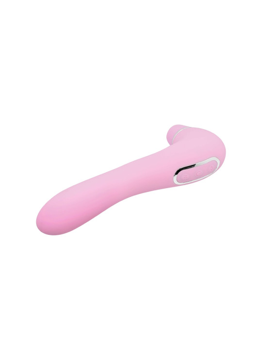 Stimulateur clitoridien Smooch rose - Wooomy