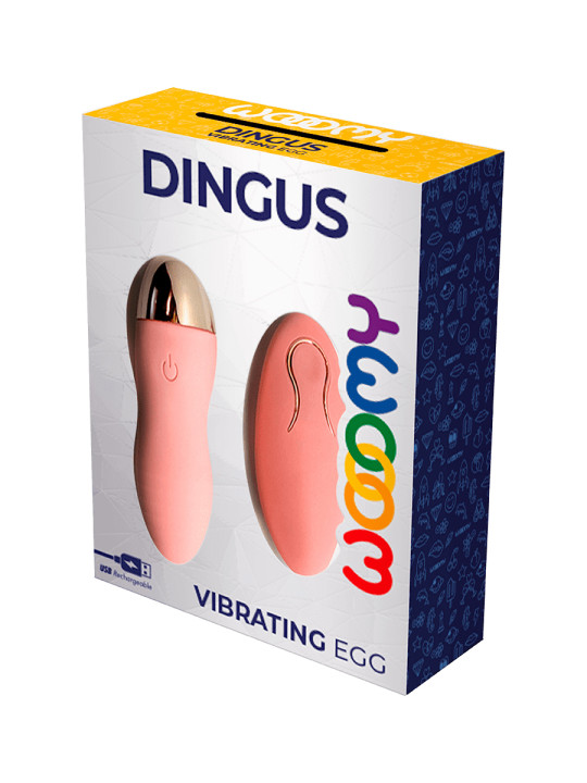 Oeuf vibrant télécommandé Dingus - Wooomy