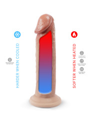 Gode Real Skin Supreme Model 2 flesh 15,4 cm - SilexD