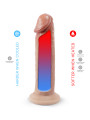 Gode Real Skin Supreme Model 2 flesh 15,4 cm - SilexD