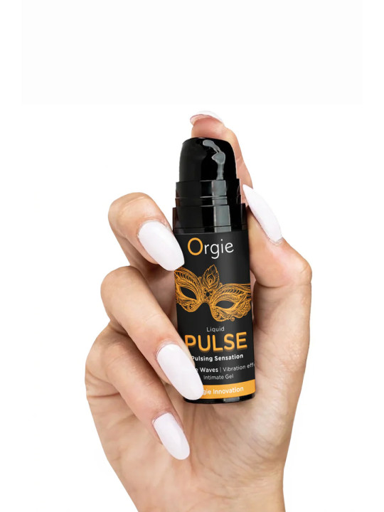 Gel stimulant embrassable Liquid Pulse - Orgie
