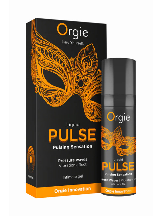 Gel stimulant embrassable Liquid Pulse - Orgie