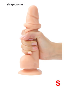 Gode double densité sliding skin S - Strap On Me