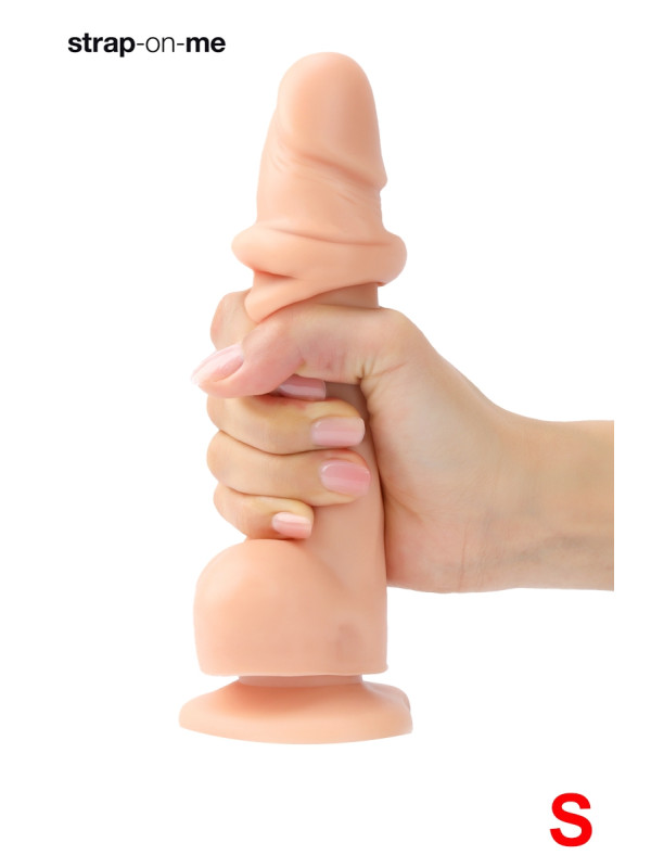 Gode double densité sliding skin S - Strap On Me