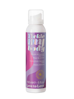 Mousse massage crépitante - fleur de cerisier