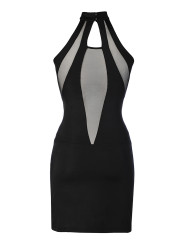 Robe noire V-9269 - Axami