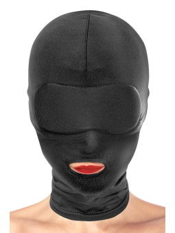Cagoule BDSM bouche ouverte - Fetish Tentation