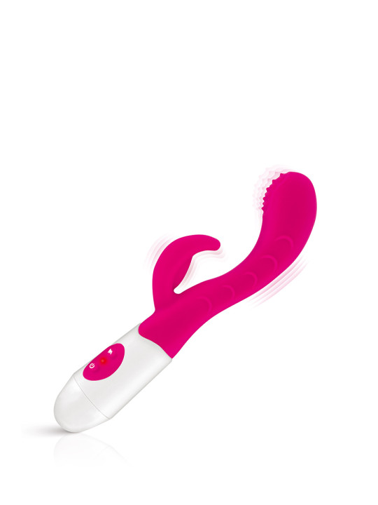 Vibromasseur Rabbit Leola rose - Yoba