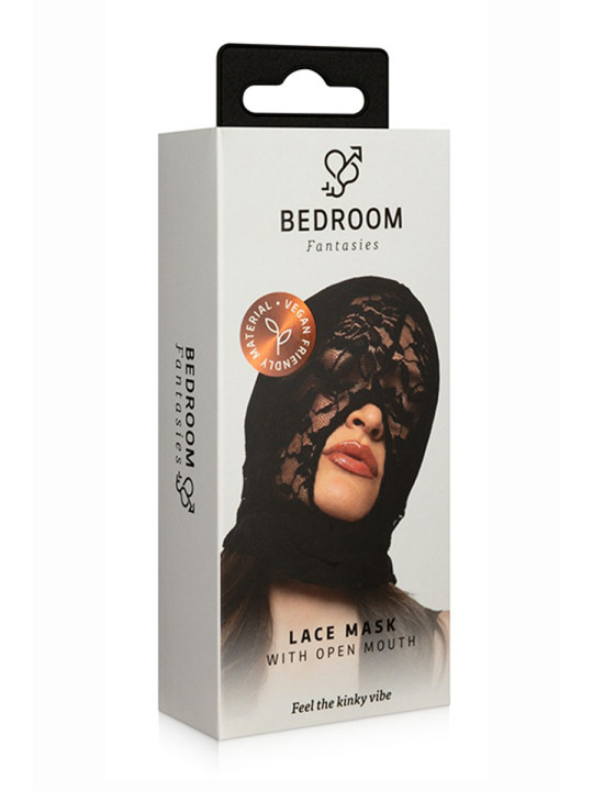 Cagoule BDSM en Dentelle - Bedroom Fantasies