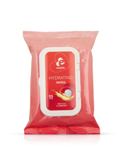 25 lingettes hydratantes avec lubrifiant et huiles - EasyGlide